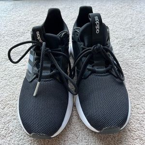 Adidas Black and White Tennis Shoes Women’s Size 9